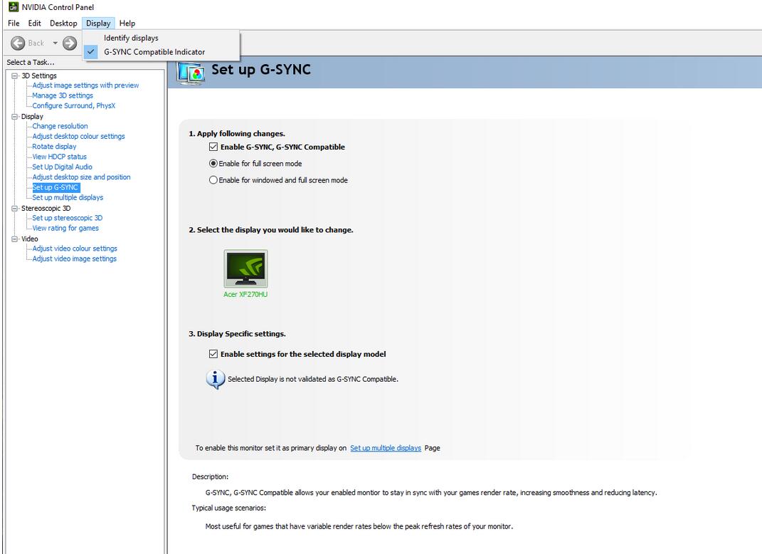 download g sync driver