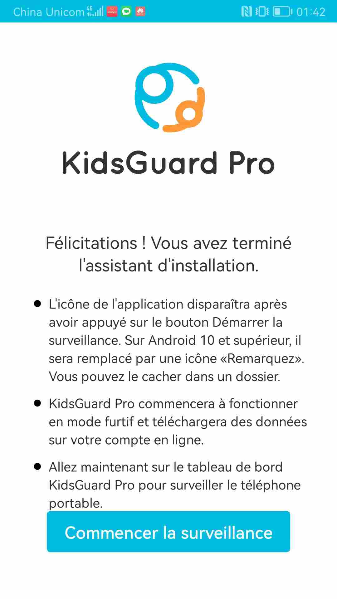 Installer KidsGuard Pro 