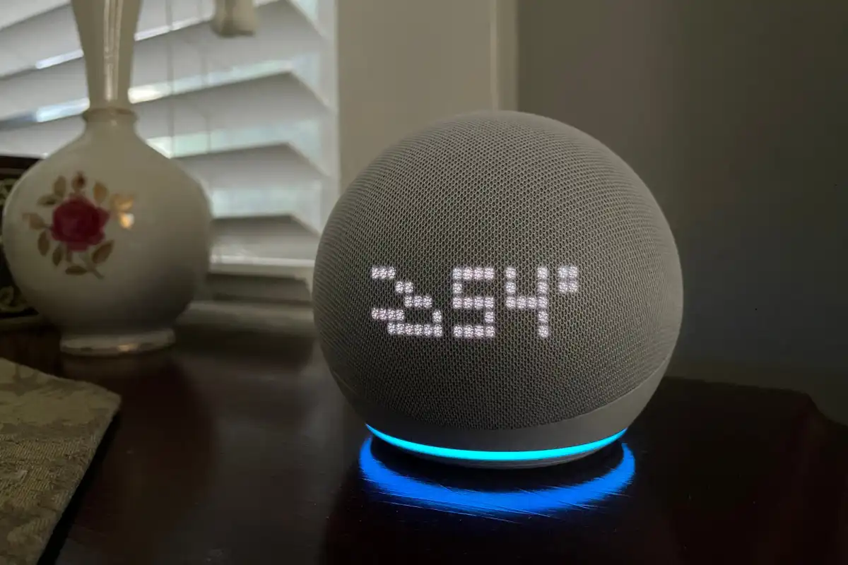Test -  Echo Dot avec horloge (5è génération)