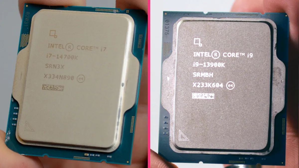 Intel Core i7-14700K vs. Intel Core i9-13900K